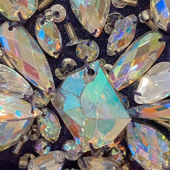 Cache Vintage Formal Strapless Dress 10 Holiday Party Long Dress Gown Y2K Style - Picture 13 of 17